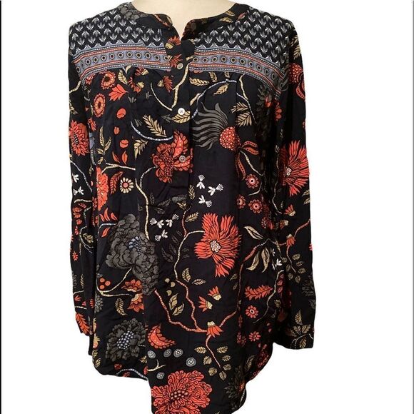 Loft Floral Shirt  - Picture 1 of 11